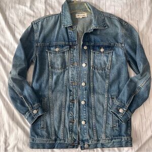 Madewell Oversized Denim Jacket Size XS